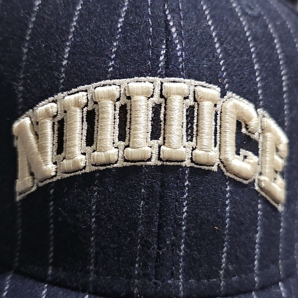 NWT Aerie Hat Wool Blend Baseball Cap Pinstripe Nice - Picture 3 of 9